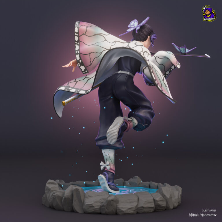 Shinobu Kochō + Anime - Kimetsu no Yaiba - STL Files - STL Forge