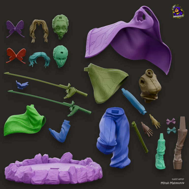 Shinobu Kochō + Anime - Kimetsu no Yaiba - STL Files - STL Forge