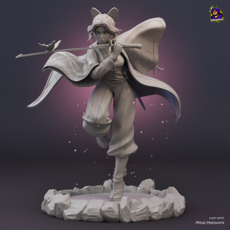 Shinobu Kochō + Anime - Kimetsu no Yaiba - STL Files - STL Forge