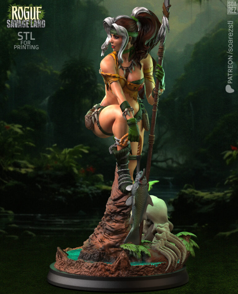 Rogue: The Savage Land - Marvel - STL Files - STL Forge