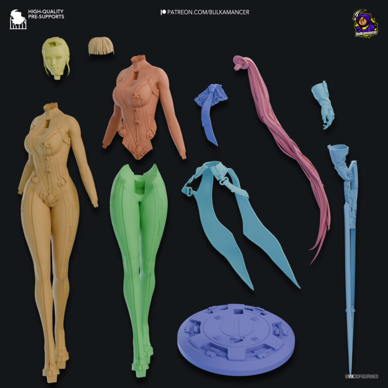 Eve - Stellar Blade - STL Files - STL Forge