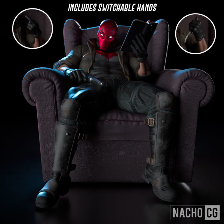 Red Hood - DC - STL Files - STL Forge