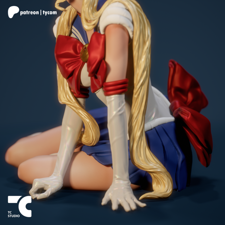 Usagi Tsukino - Sailor Moon - STL Files - STL Forge