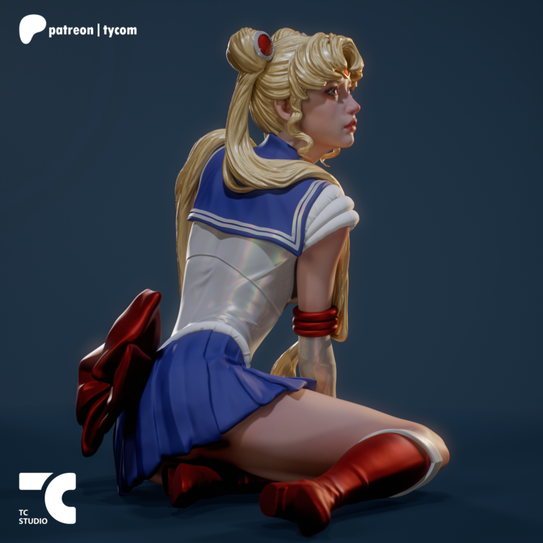 Usagi Tsukino - Sailor Moon - STL Files - STL Forge