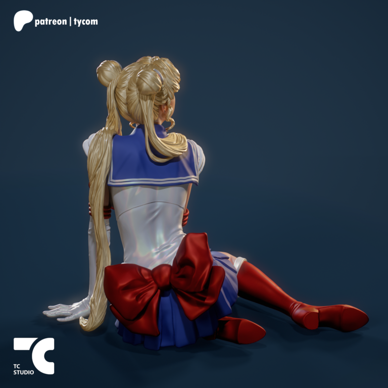 Usagi Tsukino - Sailor Moon - STL Files - STL Forge