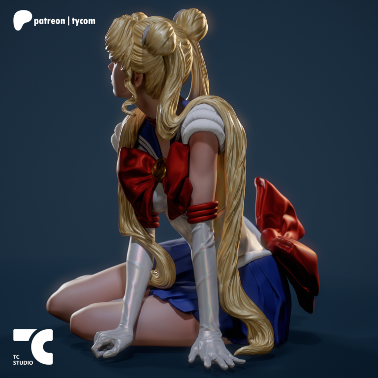Usagi Tsukino - Sailor Moon - STL Files - STL Forge