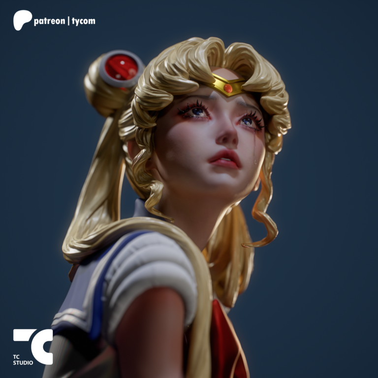 Usagi Tsukino - Sailor Moon - STL Files - STL Forge