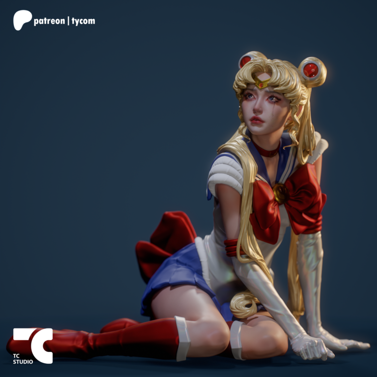 Usagi Tsukino - Sailor Moon - STL Files - STL Forge