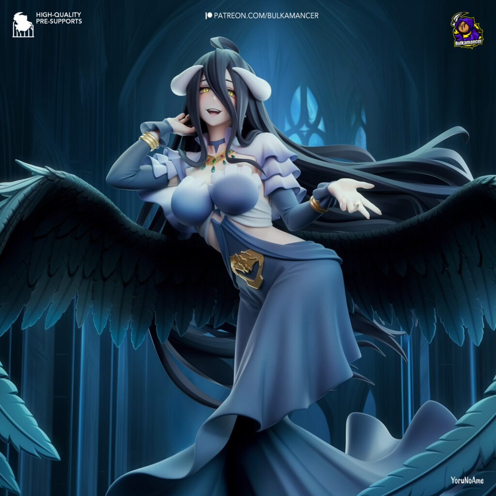 Albedo - Overlord - STL Files - STL Forge