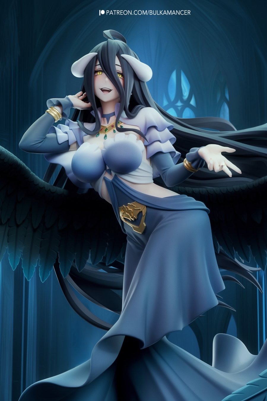 Albedo - Overlord - STL Files - STL Forge