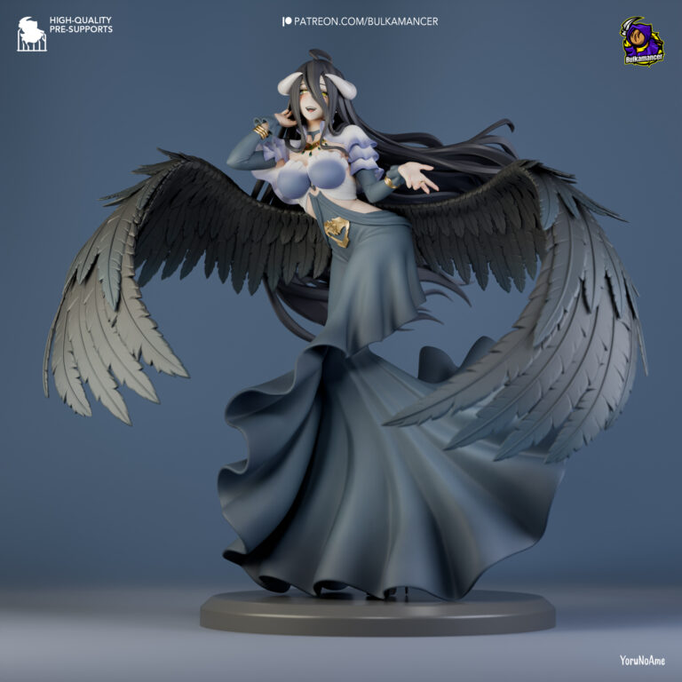 Albedo - Overlord - STL Files - STL Forge