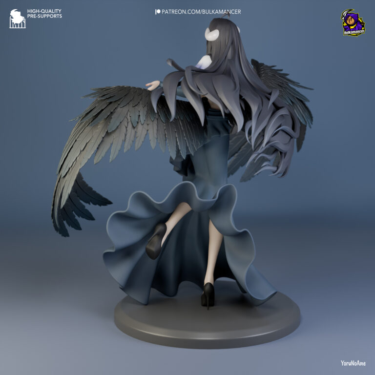 Albedo - Overlord - STL Files - STL Forge