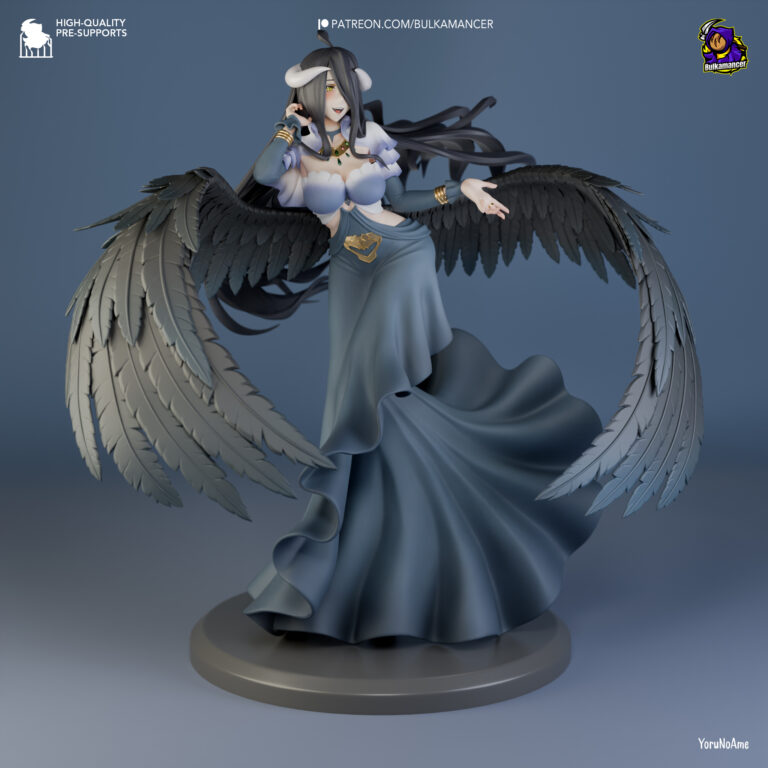 Albedo - Overlord - STL Files - STL Forge