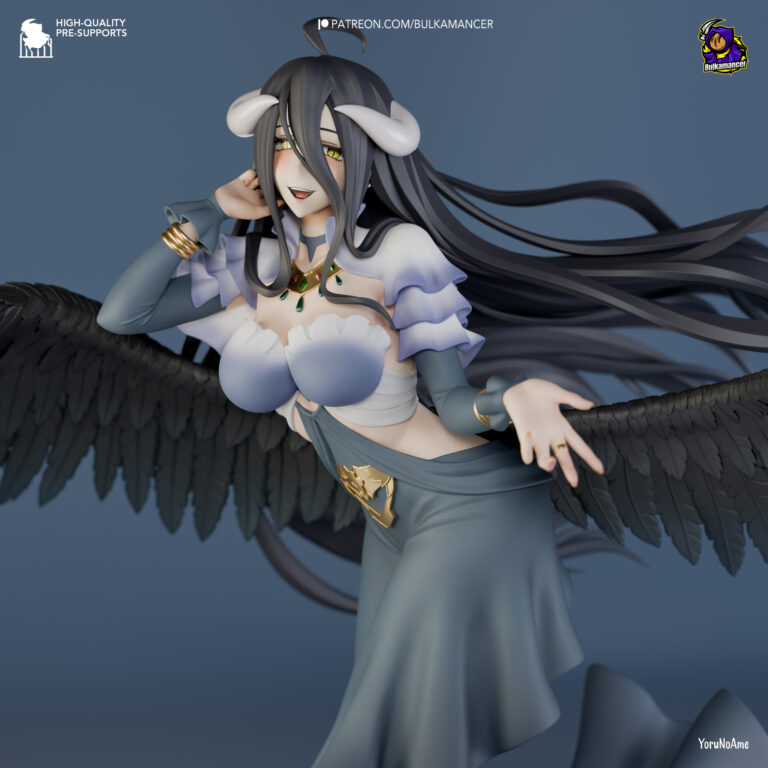 Albedo - Overlord - STL Files - STL Forge