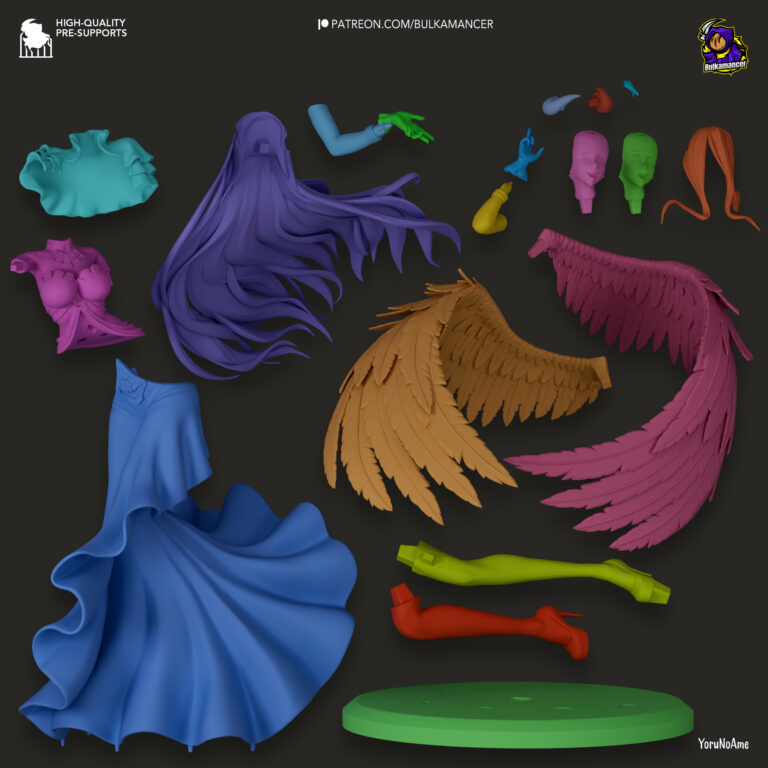 Albedo - Overlord - STL Files - STL Forge