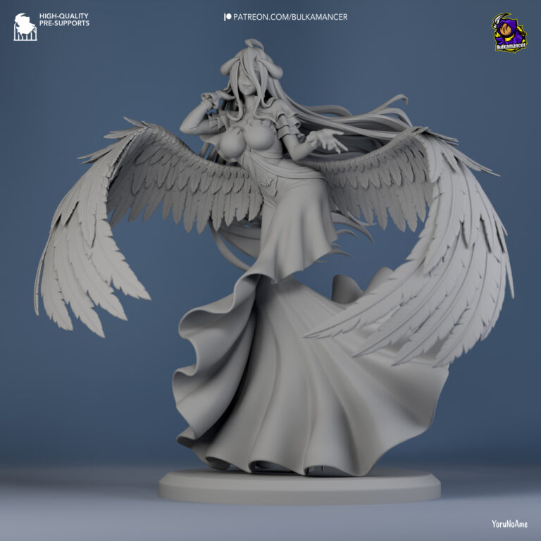 Albedo - Overlord - STL Files - STL Forge