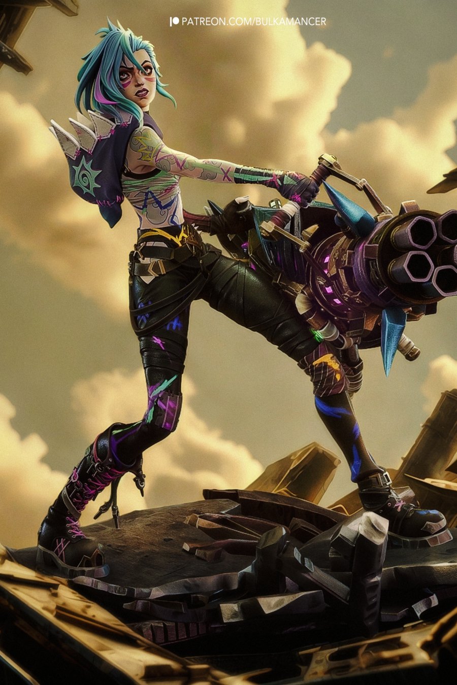 Jinx cuerpo completo