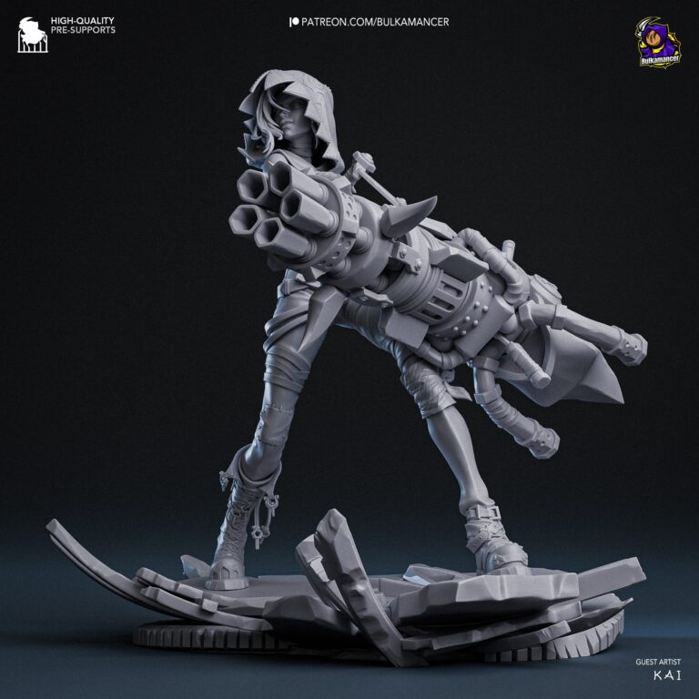 Jinx Arcane 2 - League of Legends - STL Files - STL Forge