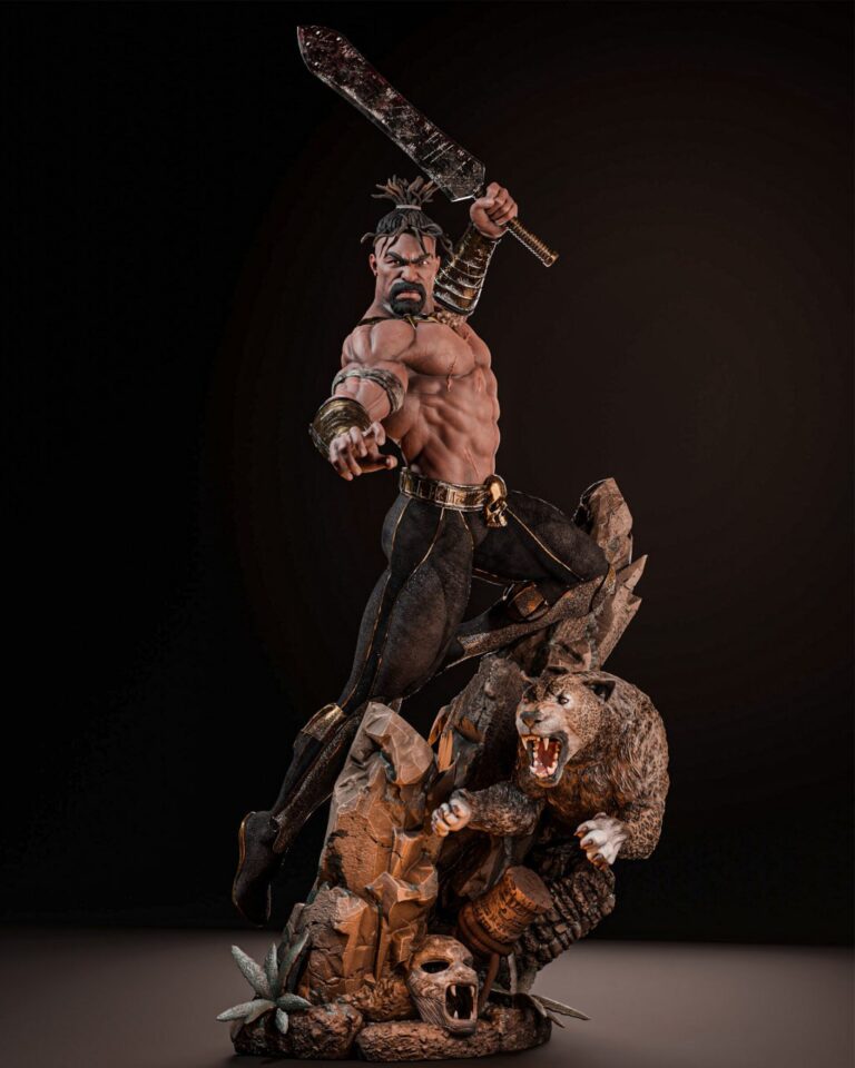 Black Panther x Killmonger Diorama - Marvel - STL Files