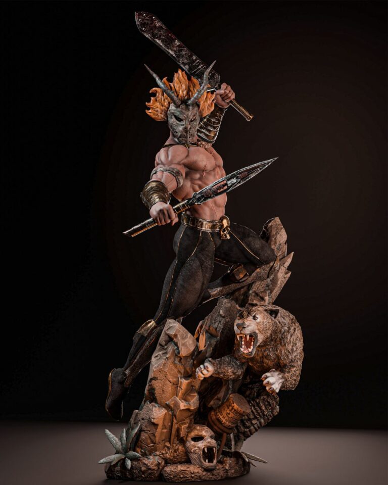 Black Panther x Killmonger Diorama - Marvel - STL Files