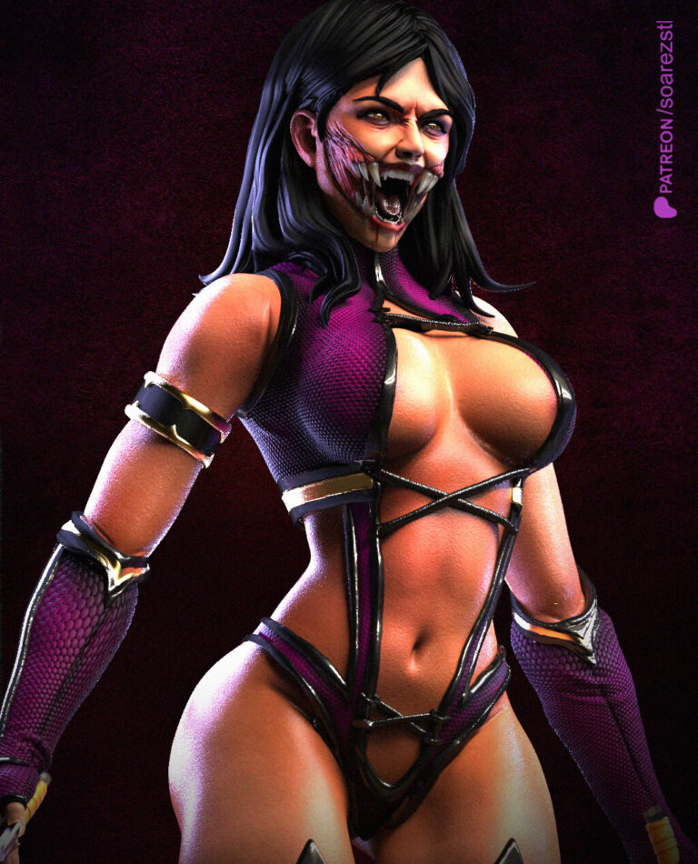 Mileena - Mortal Kombat - STL Files - STL Forge