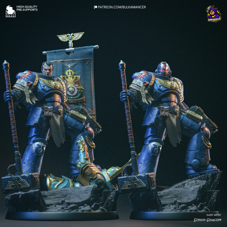 Demetrian Titus STL - Warhammer 40K: Space Marine 2