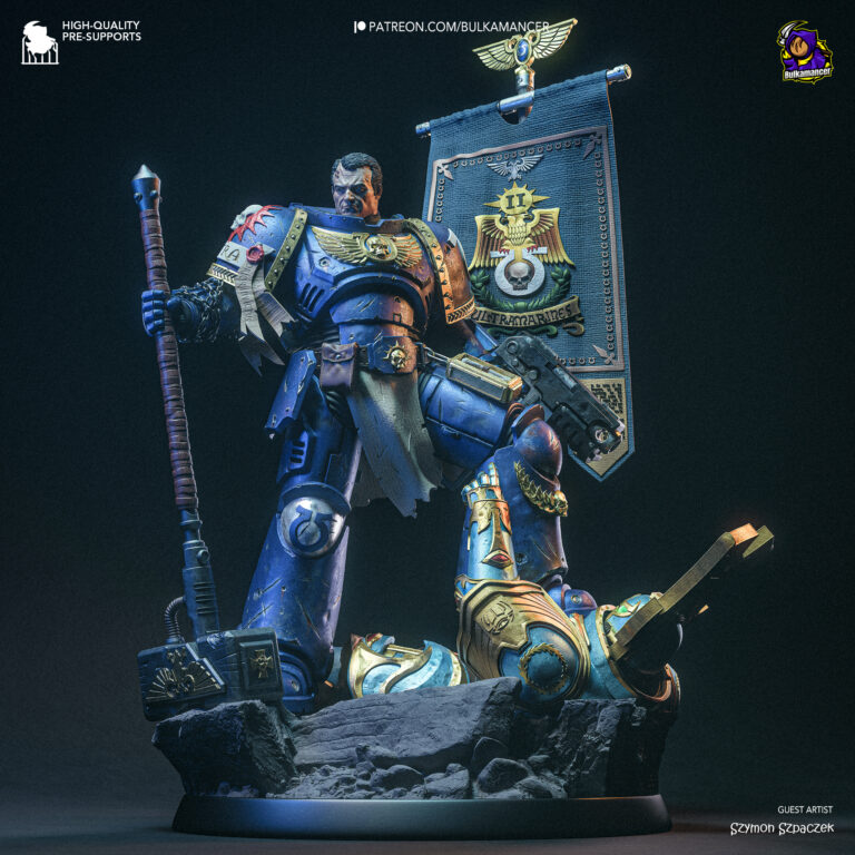 Demetrian Titus STL - Warhammer 40K: Space Marine 2