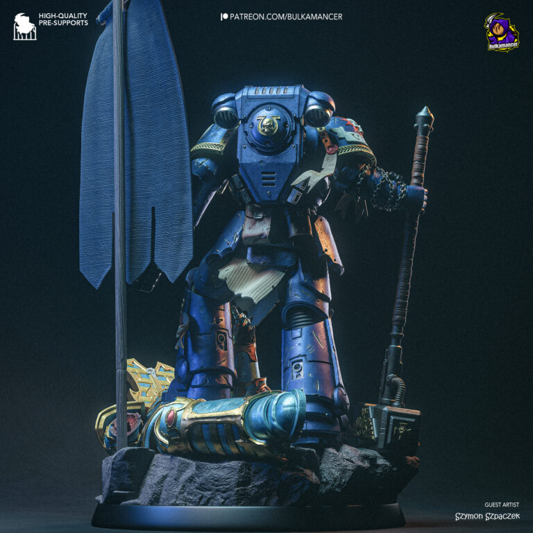 Demetrian Titus STL - Warhammer 40K: Space Marine 2