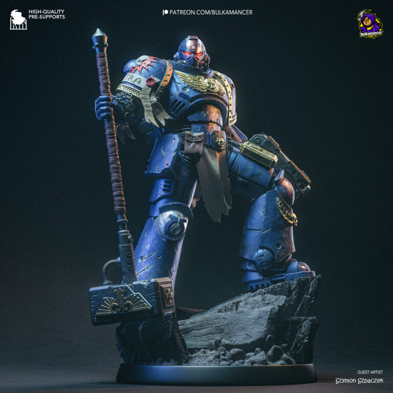 Demetrian Titus STL - Warhammer 40K: Space Marine 2