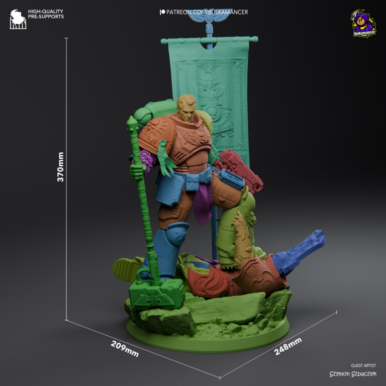 Demetrian Titus STL - Warhammer 40K: Space Marine 2