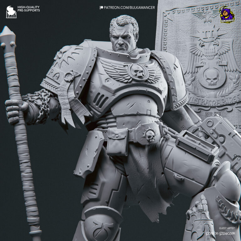 Demetrian Titus STL - Warhammer 40K: Space Marine 2