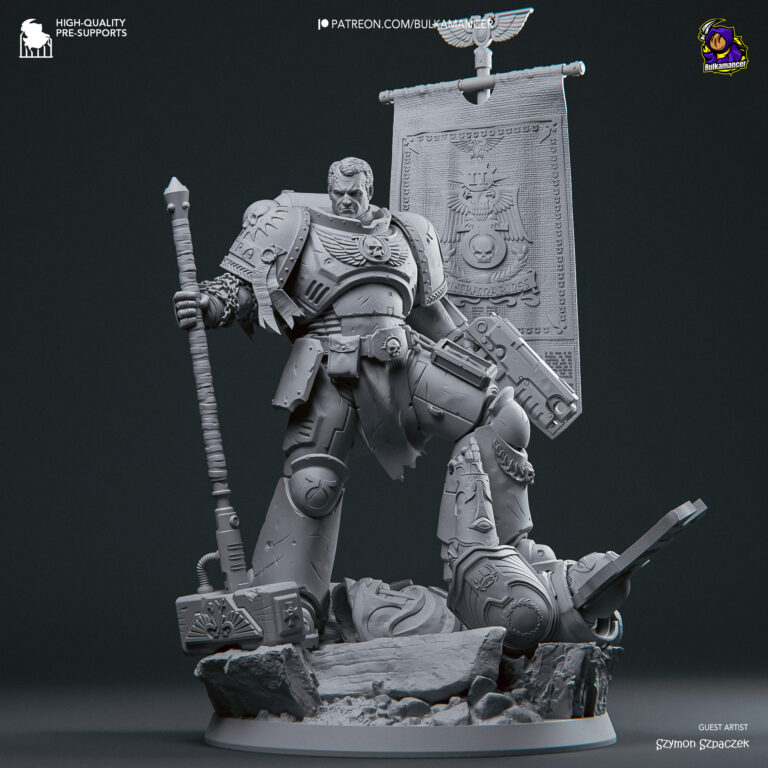 Demetrian Titus STL - Warhammer 40K: Space Marine 2