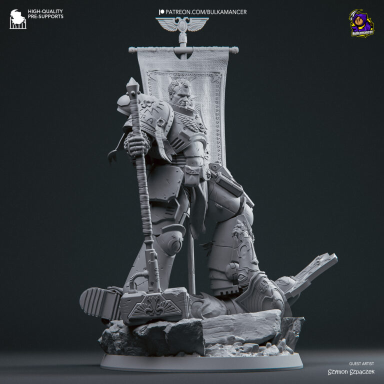 Demetrian Titus STL - Warhammer 40K: Space Marine 2