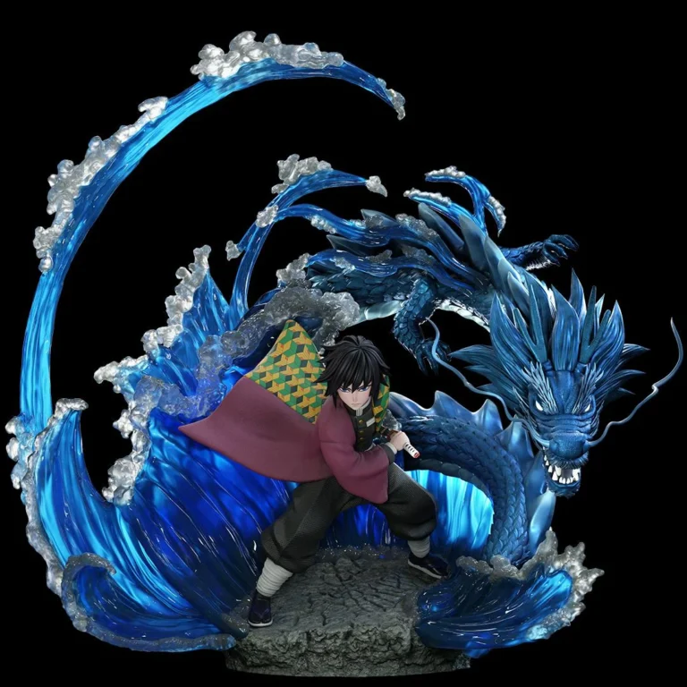 Giyu Tomioka + Busto + Katana - Kimetsu no Yaiba - STL Files