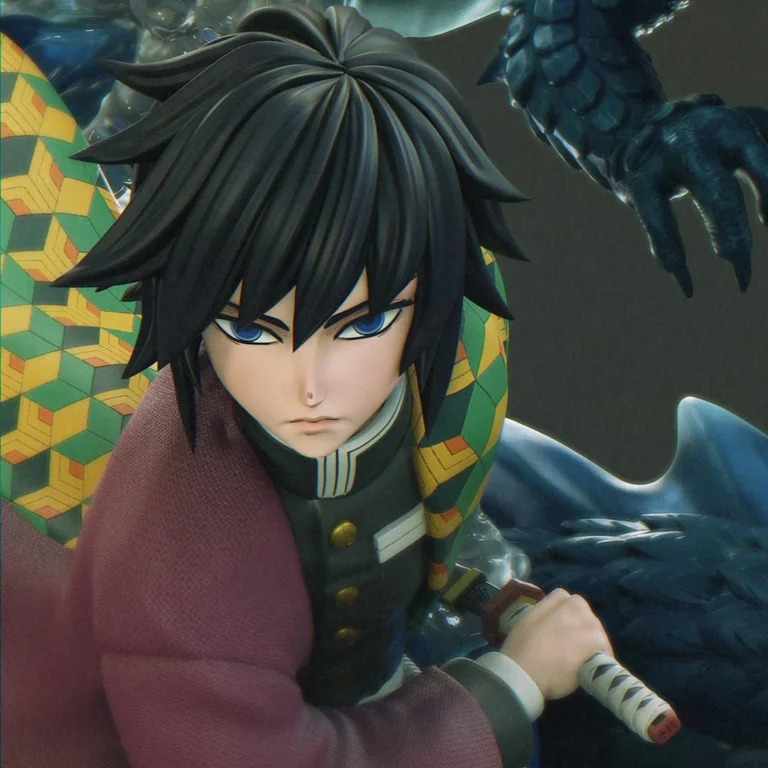 Giyu Tomioka + Busto + Katana - Kimetsu no Yaiba - STL Files