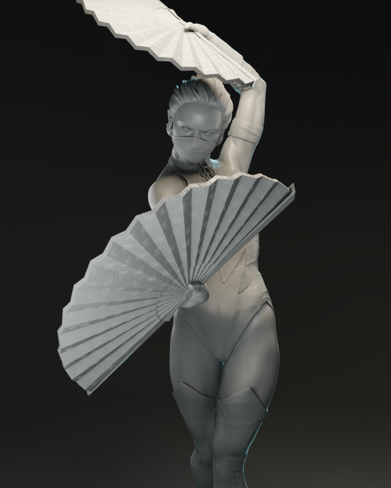 Kitana - Mortal Kombat - STL Files