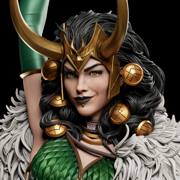 Lady Loki - Marvel - STL Files - STL Forge