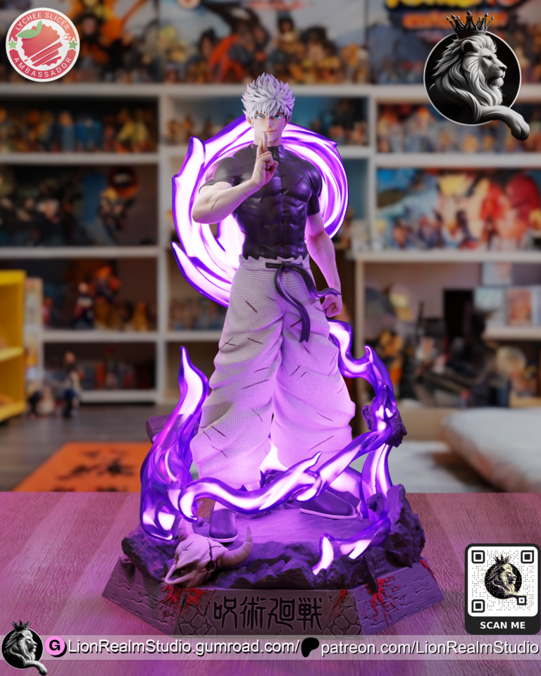Satoru Gojo 2 - Jujutsu Kaisen - STL Files - STL Forge