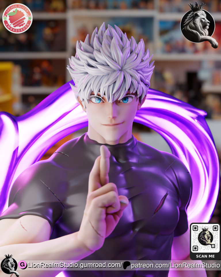 Satoru Gojo 2 - Jujutsu Kaisen - STL Files - STL Forge