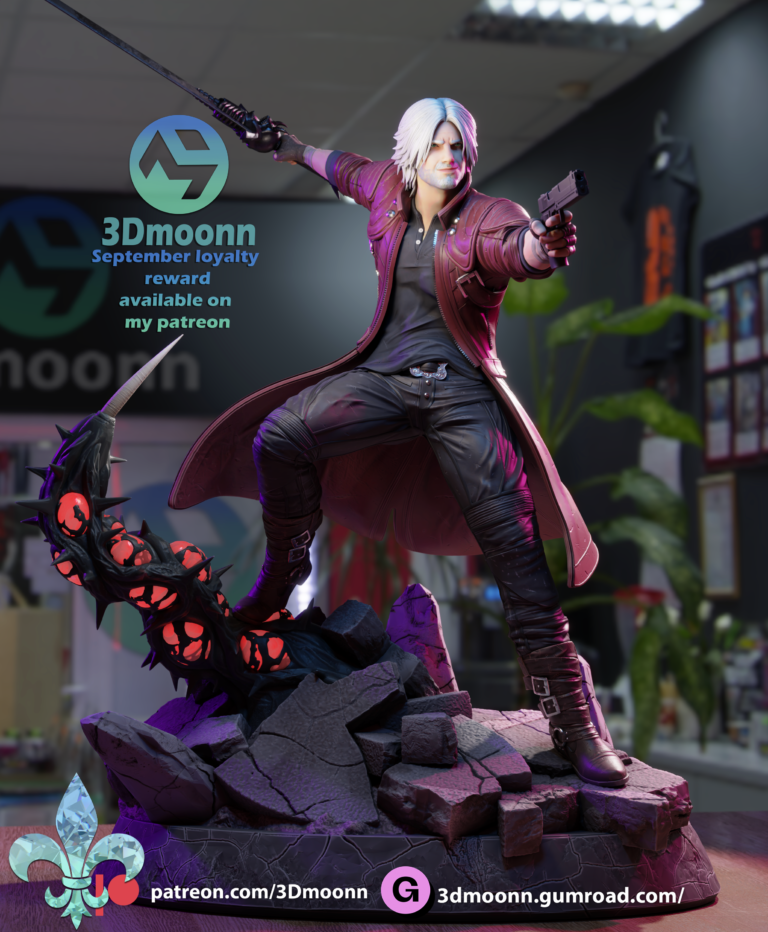 Dante - Devil May Cry - STL Files