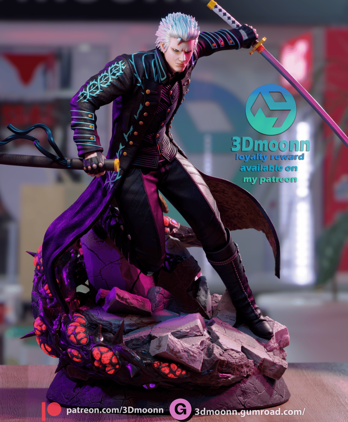 Vergil cuerpo completo