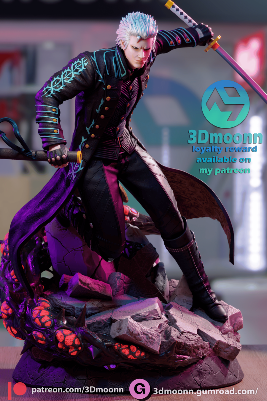 Vergil cuerpo completo
