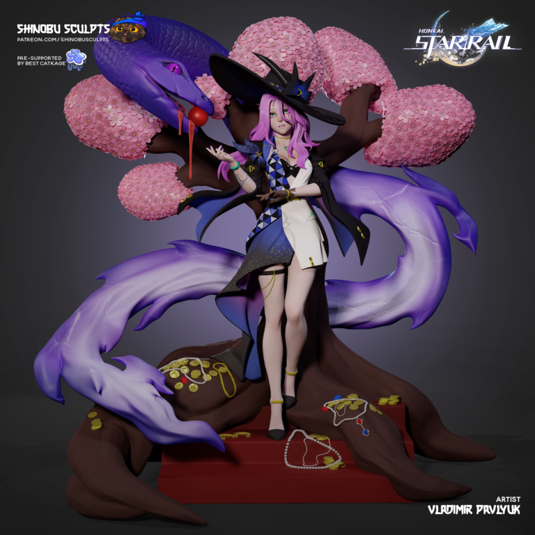 Jade - Honkai Star Rail - STL Files - STL Forge