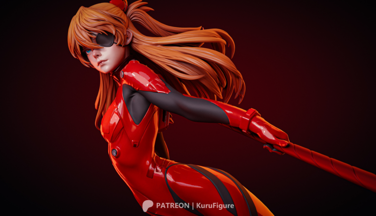 Asuka 2 - Neon Genesis Evangelion - STL Files