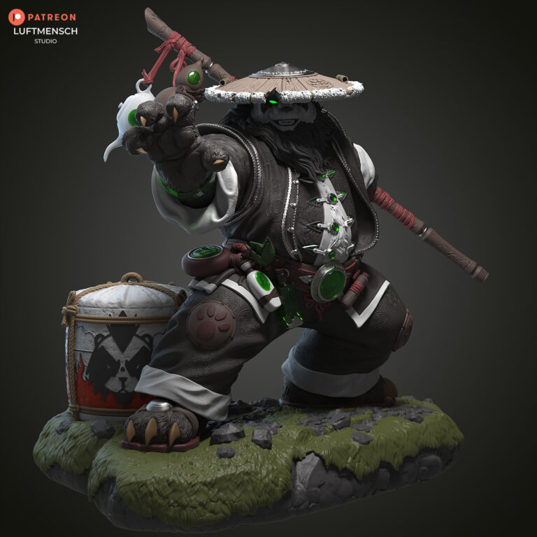 Chen Stormstout - Warcraft - STL Files - STL Forge