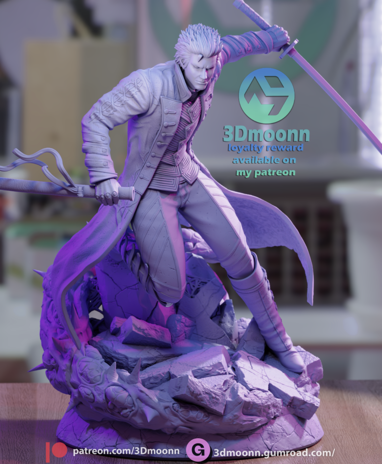 Vergil - Devil May Cry - STL Files