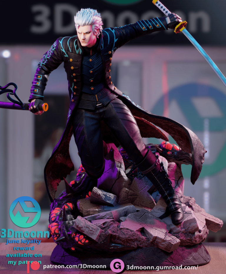 Vergil - Devil May Cry - STL Files