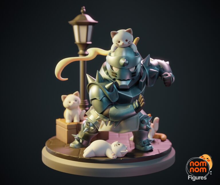 Alphonse Elric Chibi - Full Metal Alchemist - STL Files - STL Forge