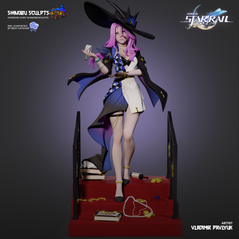 Jade - Honkai Star Rail - STL Files - STL Forge