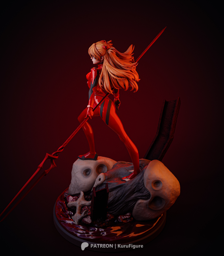 Asuka 2 - Neon Genesis Evangelion - STL Files